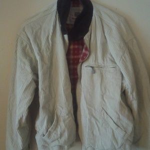 White Cargo Jacket size M